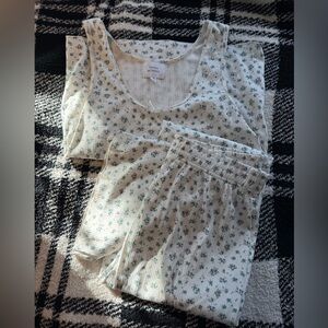 Floral Print Pajama Set